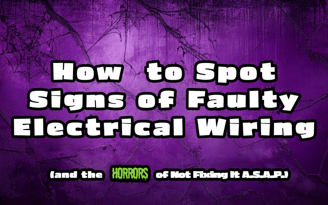 How to Spot Signs of Faulty Electrical Wiring 